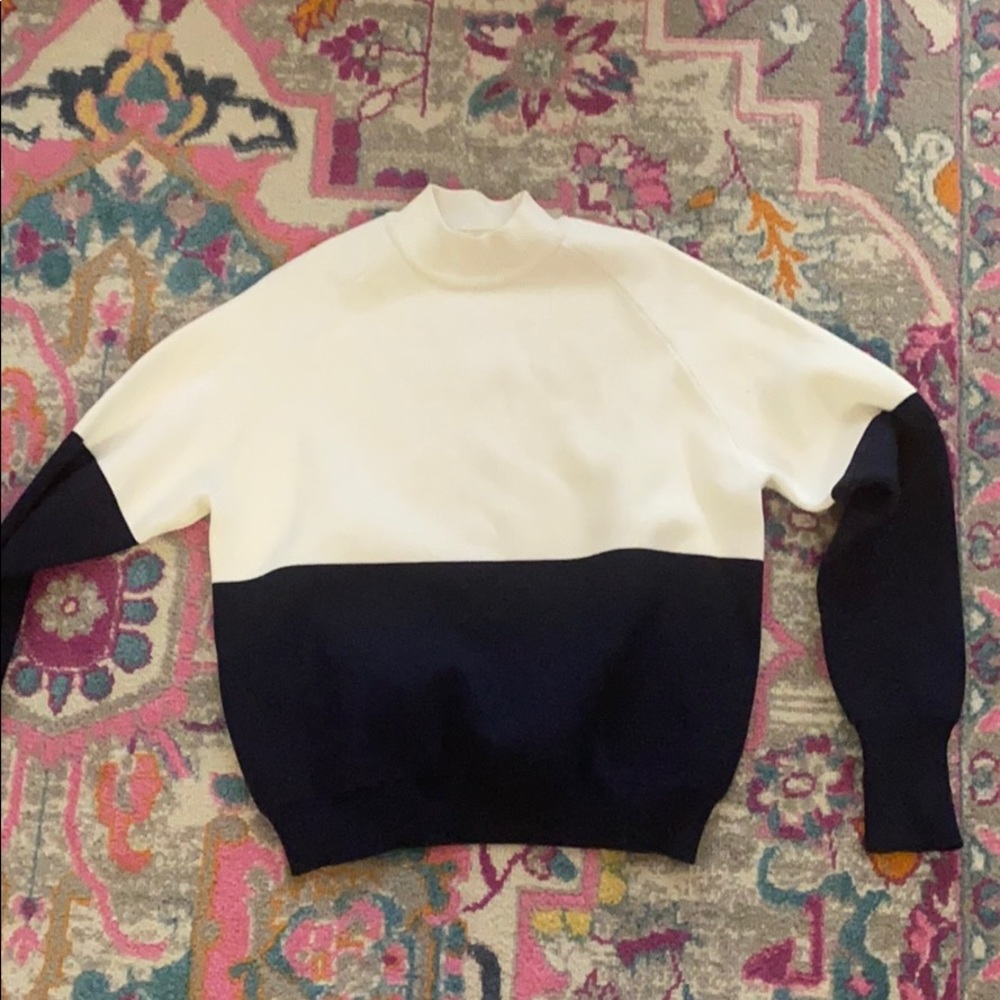 Tory Sport color block sweater